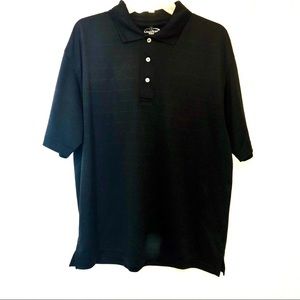 Champions Tour Golf Shirt - Black Collared Shirt size L